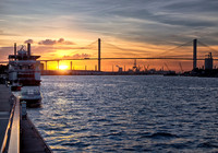 Sunset on River Street
